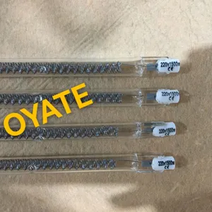 498mm 220v 1500w Quartz Heating Lamps With R7S Ceramic for Screen Printing Machines thumbnail-1