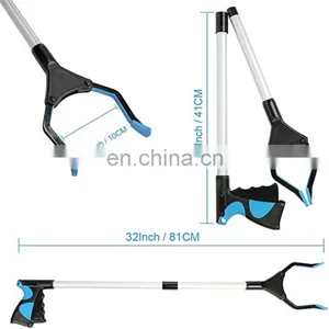 Tools Pick up Kitchen Liter Extend Reacher Tool Strong Foldable Litter Picker thumbnail-3