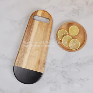 Acacia Wood Serving Cutting Board Kitchen Chopping Tray Boards Meat Cheese Bread Vegetables Fruits Wooden Chopping Blocks thumbnail-4