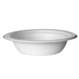 12oz Professional Manufacture Disposable Compostable Biodegradable Round Bowl (1000/CS) thumbnail-1