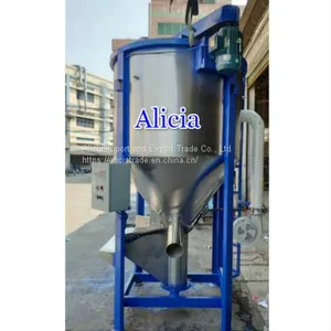 Good Price Vertical Screw Type Plastic Drying Mixing Machine Mixer With Dryer thumbnail-2