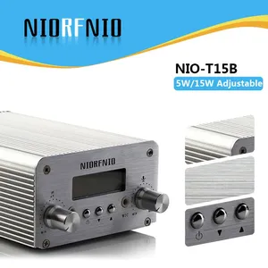 NIORFNIO NIO-T15B 0~15W FM Transmitter Device Bluetooth 87mhz to 108mhz PLL Frequency Stabilization thumbnail-1