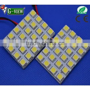 Ultra Bright Doom 24SMD 5050 Led Panel Light Bulb for Cars thumbnail-3