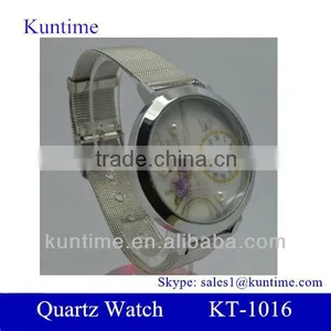 Exquisite Lady Watch Analog-digital Stainless Steel Back Quartz Watches thumbnail-1