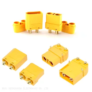 Genuine Amass XT90H XT90PB XT90PW-F/M Connectors Male Female High Current RC Battery Connectors thumbnail-3
