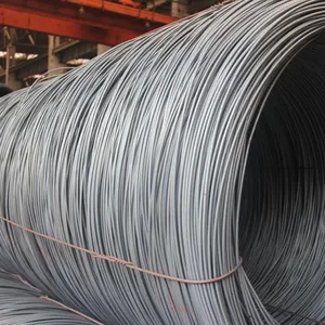 Steel Wire Hot Rolled Gi Wire High Tensile Hot Rolled Steel Wire 300-500KG in Stock thumbnail-4