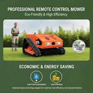 Vigorun VTC550-90 Professional Gasoline Mower 224cc 4.5kW Engine 550mm Deck 200m RC Range CE EPA for Commercial Landscaping thumbnail-1