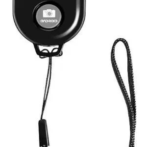 Portable Wireless Camera Remote Shutter for Smartphones Photography and Video Recording Bluetooth Remote Control Wrist Strap Included thumbnail-1