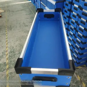 Plastic Hollow Board, pp Corrugated Board, Plastic Hollow Sheet, Anti-static and Conductive Hollow Board, Plastic Corrugated Sheet thumbnail-3