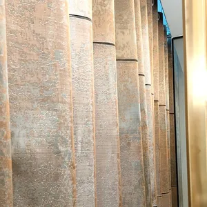 Copper Wire Mesh Decorative Mesh Fabric, Metal Wall Covering Mesh, Suitable for Interior Decoration thumbnail-1