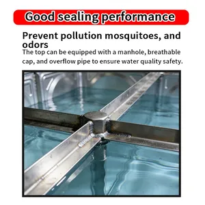 Hygienic Food Grade Stainless Steel Water Tank Drinking Water Reservoir for School thumbnail-2