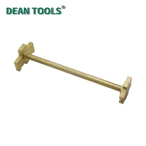 Non-Sparking Double Head Drum Wrench 350mm, 70x70mm/95x70mm Ends, Beryllium Copper Alloy, Anti-Spark Safety Tool thumbnail-4