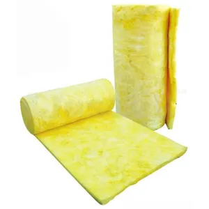 Industrial Glass Wool Insulation Sheet 50mm Fireproof Thermal Construction Eco-Friendly R4.0 Rock Fiber for Warehouses thumbnail-1