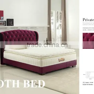 2016 Wholesale Factory New Style Fabric Bed (H-060) thumbnail-1