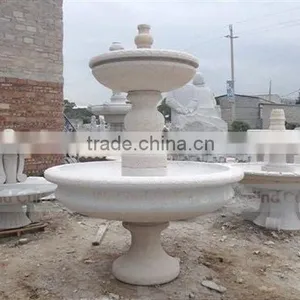 Artificial Landscape Round Stone Waterfall Fountain for Garden thumbnail-5