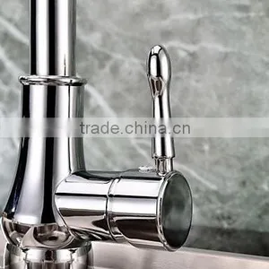High-grade Single Lever Stainless Steel Kitchen Faucet thumbnail-3