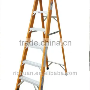Full Family Ascend FRP Stairway Stepladder thumbnail-1