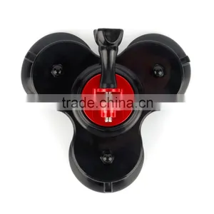 Low Angle Triple 3 Suction Cups Mount CNC Metal Holder Sucker for Gopro thumbnail-2