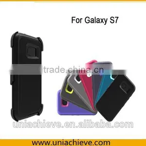 Case for Samsung S6 Edge Armor Hybrid Robot Phone Case With Full Body Covered Light Green thumbnail-4