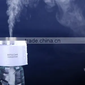 USB Portable Humidifier Essential Aroma Diffuser MIst Maker Water Bottle Cap Ultrasonic Humidifier Air Purifier thumbnail-2
