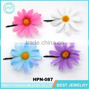 Jinhua Colorful Peony Fabric Flower Korean Hair Accessories thumbnail-2