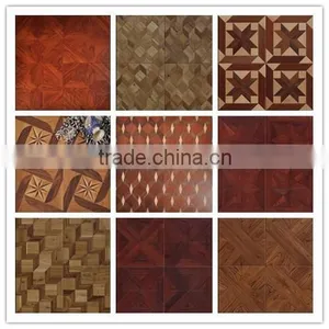 Popular Wood Flooring - Geometric Patterned Engineered Wood Flooring thumbnail-3