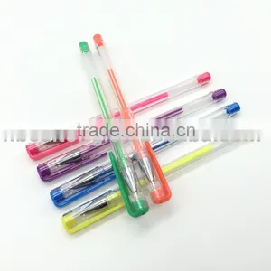 Hot Selling Neon Gel Pen With Different Ink Colors thumbnail-2