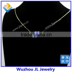 Hot Sale Synthetic Opal Elephant Pendant With Fashion S925 Sterling Silver Chain Necklace thumbnail-6