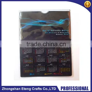 High Definition Custom Printed Calender and Card Holder,soft Plastic Card Holder thumbnail-1