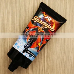 Customized 100ml Oval Plastic Cosmetic Tube thumbnail-1