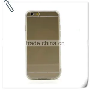 Clean TPU Mobile Phone Case For IPhone 6 With TPU Touching Frame Cover thumbnail-4