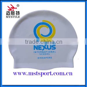 Water Sport Unique Aqua Silicone Swimming Caps/waterproof Swimming Caps thumbnail-6