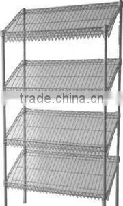 2015 XH-Style Modern Design New Style Wire Shelf Wire Mesh Racking thumbnail-1