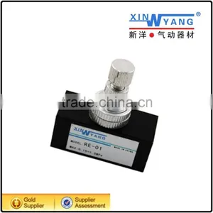 China Factory Wholesale Pneumatic Air 1/8 One Way Throttle Valve RE-01 thumbnail-1