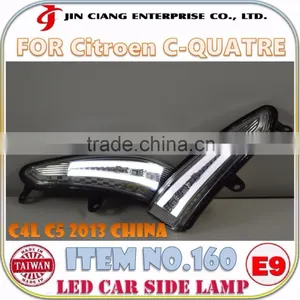 Car Refit SIDE Mirror SIGNAL LIGHT FOR Citroen C-Quatre C5 C4 C4L thumbnail-3