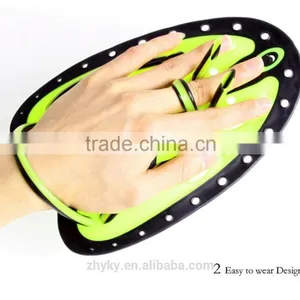 Waterpeoof Sport Silicone Swimming Paddle for Adult and Children thumbnail-2