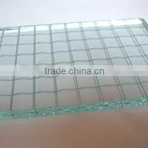 6-8mm Clear and Color Wired Glass thumbnail-4