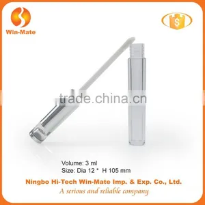 Factory Supply Clear 105*12mm Free Sample Private Label Lip Gloss Tube thumbnail-1