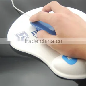 Mouse Pad With Wrist Rest Silicone Silica Gel Round GEL thumbnail-6
