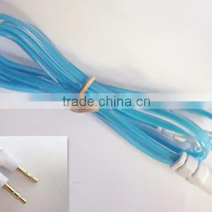 DC3.5 Dual Color Transparent AUX Cable /6 Colors thumbnail-3