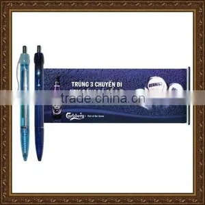 Promtional Customized Banner Pen , Retractable Cheap Banner Pen , Advertising Pen thumbnail-4
