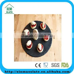 Slate Kitchenware Black Plates thumbnail-1
