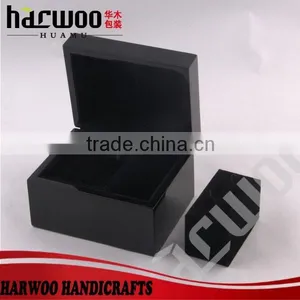 2016 New Design Hot Popular Wooden Watch Box,wooden Watch Box With Small Strap,single Pine Wood Watch Box Quality Choice thumbnail-2