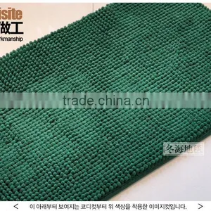 Chenille Floor Mat With Anti Slip Base With Short Pile thumbnail-4