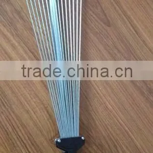 15 Teeth Telescope Handle Steel Garden Rake thumbnail-4