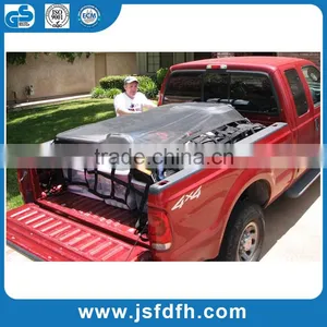High Capacity Polyester Black Webbing Cargo Net Shipping Cargo Netting For Truck thumbnail-2