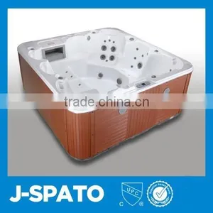 Wholesale Spa Products From Hangzhou China Colorful Water Lamp 5 Person Swim Spa Pool With DVD thumbnail-1