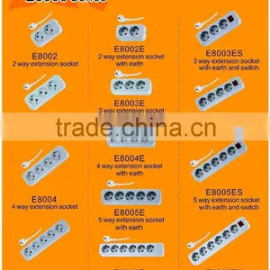 European Style 3 Way Extension Socket thumbnail-4