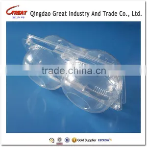 Pet Material Disposable Plastic Fruit Orange Apple Container thumbnail-3