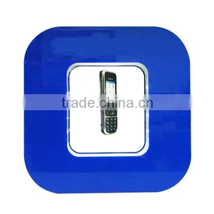 Customized Shape Top Floating Rotating Magnetic Display Stand for Mobile Phone thumbnail-4